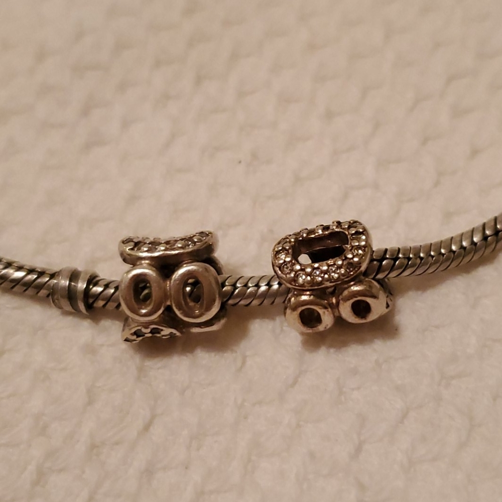 Retired Pandora Charms with CZ - Picture 2 of 8